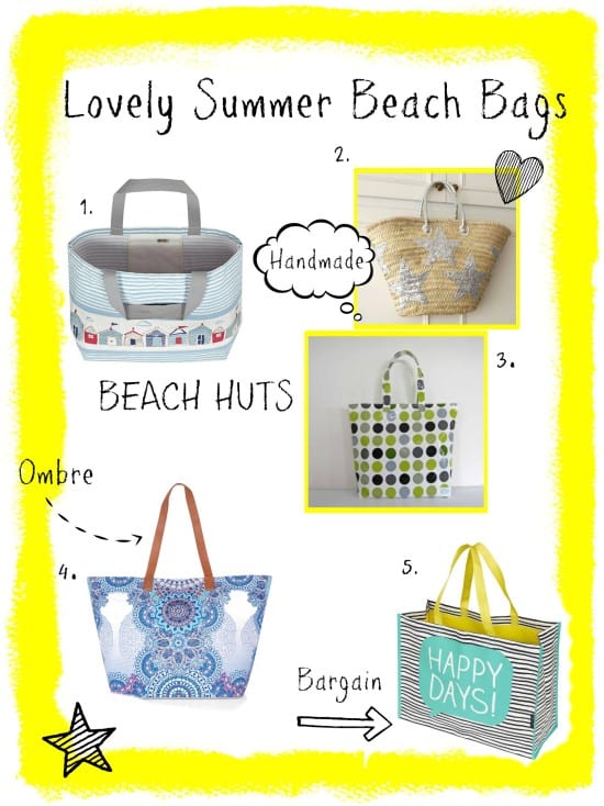 Lovely Summer Beach Bags - Laura Summers