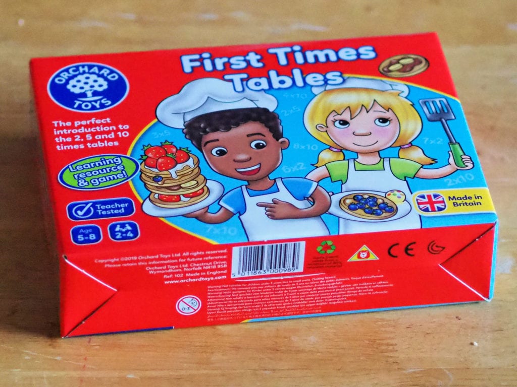 Orchard Toys Times Tables Games Review Giveaway Lauras Lovely Blog
