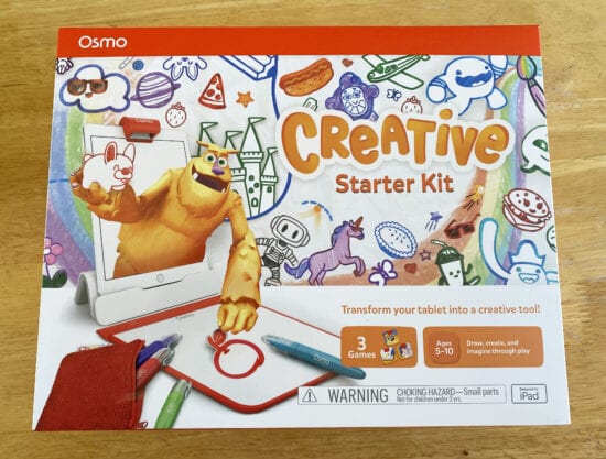 osmo creative kit with monster game