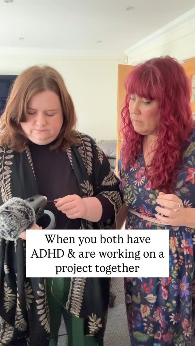 When two people with ADHD try to follow a simple set of instructions… 😂🙈

On a serious note, both Emma @emmacossey and I @laura_summers are both late diagnosed women with ADHD. Emma in her 30s and Laura in her 40s. 

We know what it’s like to run a business with a neurodivergent brain. But we also know a traditional workflow doesn’t always work for us.

We love collaborating with other ND freelancers — because together, we build systems that work with our brains, not against them.

Well love working creatively, having fun and probably ignoring instructions… 

Here’s to messy brilliance, mutual understanding, and a LOT of Post-It notes! 

Give us a shout if we can help you make something work in your business or social media. 

#ADHDFreelancers #NeurodivergentBusiness #LateDiagnosisADHD #NDEntrepreneurs  #CollaborationOverCompetition  #FreelanceCoach #SocialMediaManager